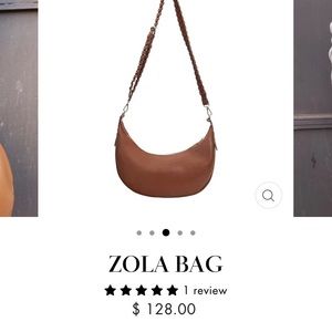 Jules Kae vegan crossbody bag in black